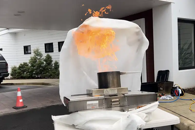 Winn @ Safety - Kitchen Fire Training