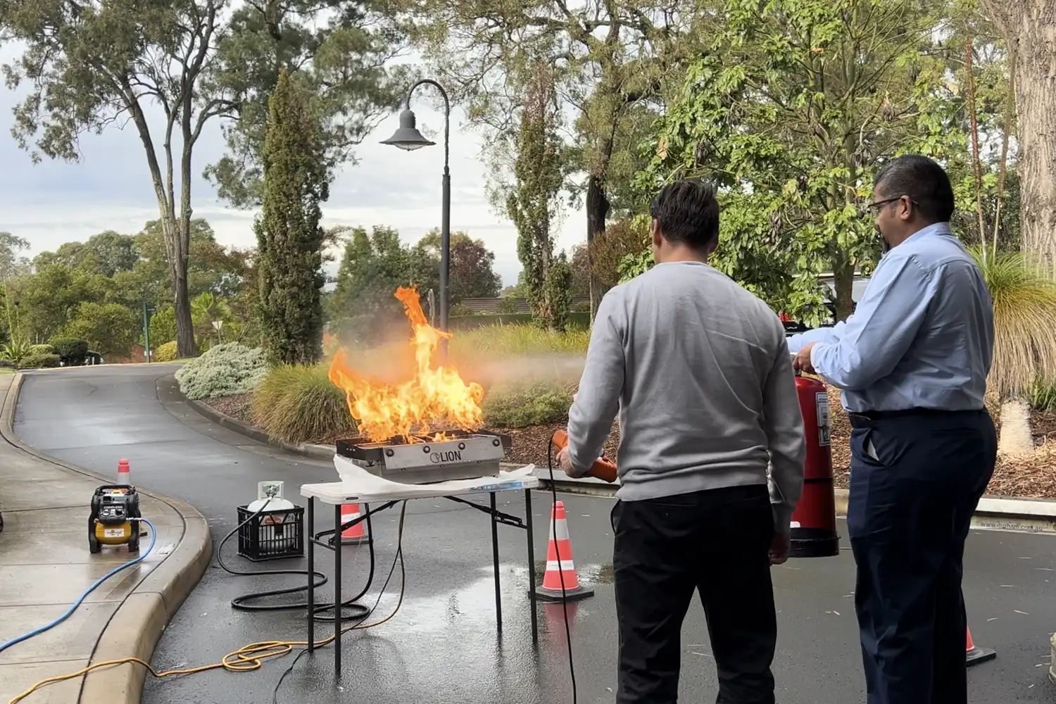 Winn @ Safety - Fire Training